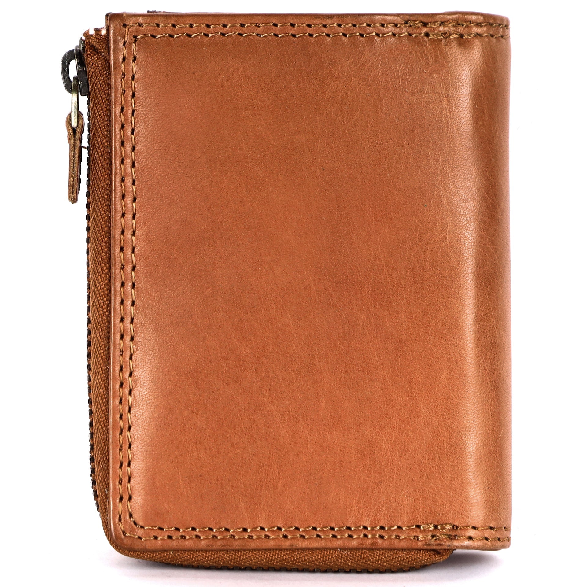 Benthill Kleine Geldbörse Echt Leder | Damen & Herren Geldbeutel mit RFID Schutz | 7 Kartenfächer | Slim-Wallet inkl. Geschenkbox