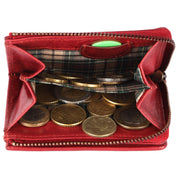 Benthill Kleine Geldbörse Echt Leder | Damen & Herren Geldbeutel mit RFID Schutz | 7 Kartenfächer | Slim-Wallet inkl. Geschenkbox
