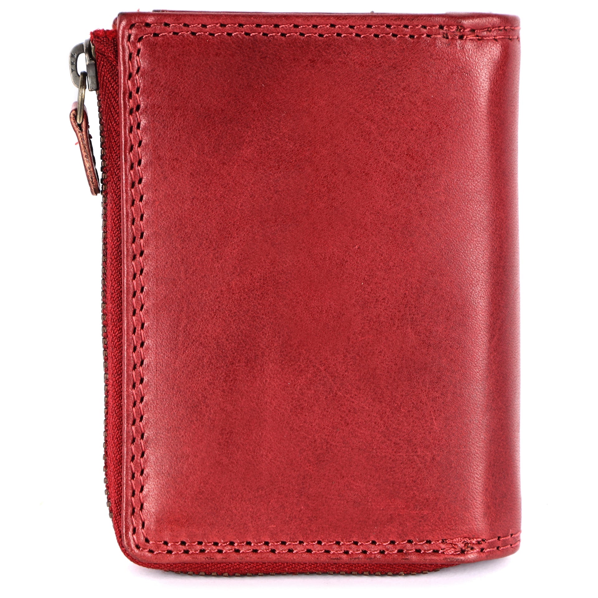 Benthill Kleine Geldbörse Echt Leder | Damen & Herren Geldbeutel mit RFID Schutz | 7 Kartenfächer | Slim-Wallet inkl. Geschenkbox