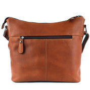 Benthill Damen Handtasche Leder - Umhängetasche aus weichem hochwertigem Echtleder - Vintage Fashion Bag Beutel - Shopper - Schultertasche