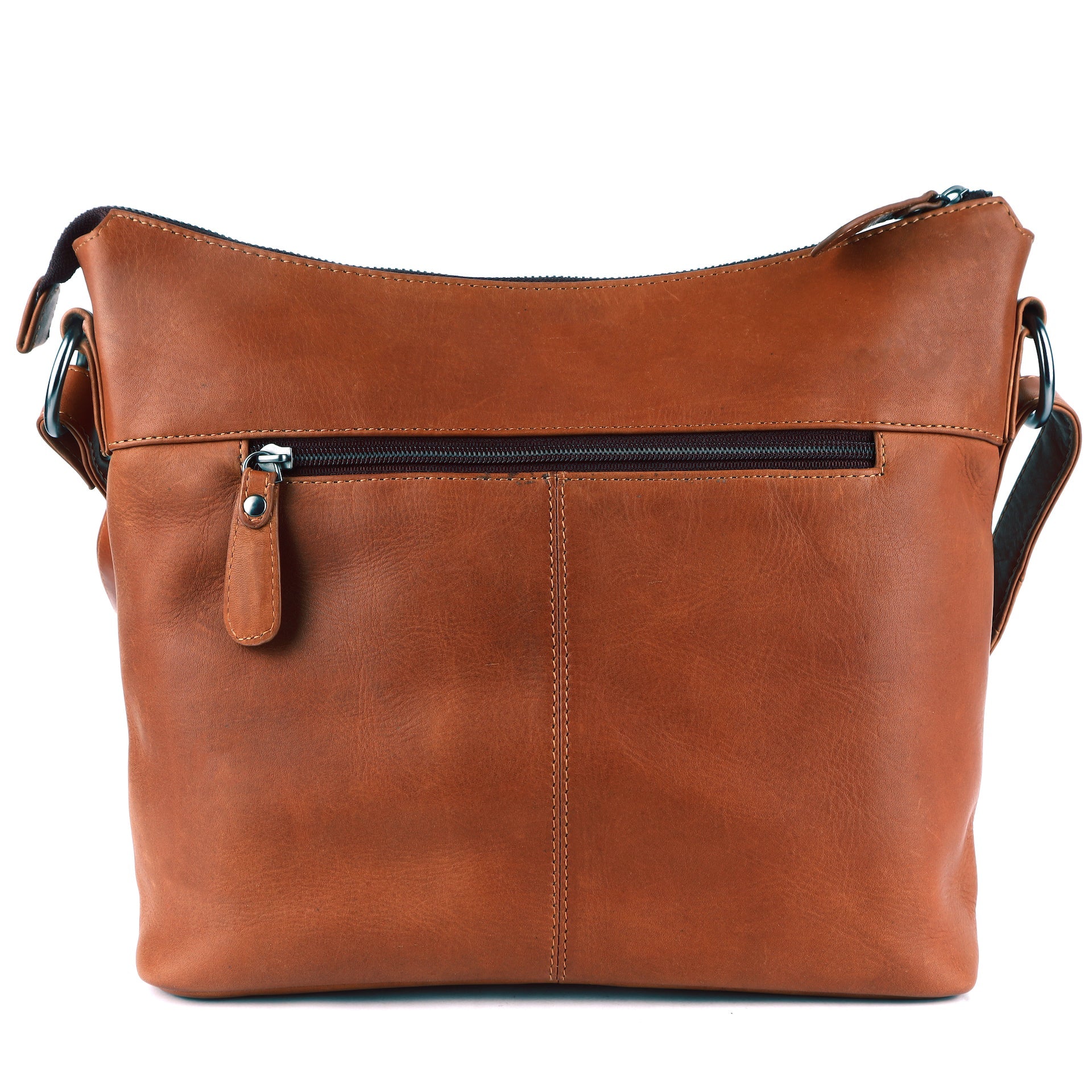 Benthill Damen Handtasche Leder - Umhängetasche aus weichem hochwertigem Echtleder - Vintage Fashion Bag Beutel - Shopper - Schultertasche