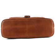 Benthill Damen Handtasche Leder - Umhängetasche aus weichem hochwertigem Echtleder - Vintage Fashion Bag Beutel - Shopper - Schultertasche