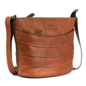 Benthill Damen Handtasche Leder - Shopper aus weichem hochwertigem Echtleder - Vintage Fashion Bag Beutel - Umhängetaschen - Schultertasche