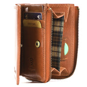 Benthill Kleine Geldbörse Echt Leder | Damen & Herren Geldbeutel mit RFID Schutz | 7 Kartenfächer | Slim-Wallet inkl. Geschenkbox