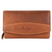 Benthill Geldbörse Groß Echt-Leder - Damen XL Portemonnaie mit RFID Schutz - Frauen Vintage Geldbeutel inkl. Geschenkbox