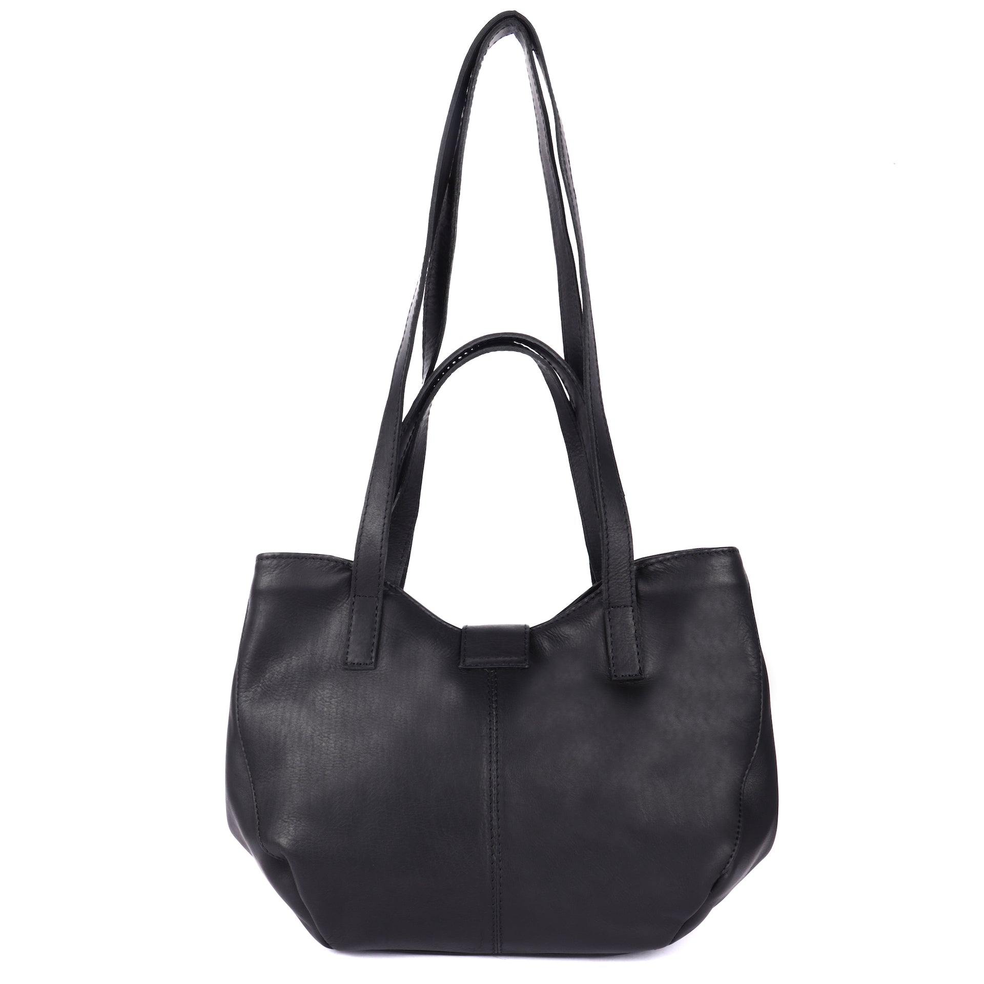 Benthill Umhängetasche Damen Leder | Shopper aus weichem hochwertigem Echtleder | Handtasche Vintage Fashion Bag Beutel | Schultertasche