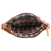 Benthill Umhängetasche Damen Echt Leder | Schultertasche aus echtem Rindsleder | Handtasche Frauen Vintage | Shopper Bag Beutel