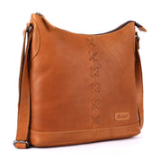 Benthill Umhängetasche Damen Echt Leder | Schultertasche aus echtem Rindsleder | Handtasche Frauen Vintage | Shopper Bag Beutel