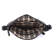 Benthill Umhängetasche Damen Leder | Damen Schultertasche aus Rindsleder | Echtleder Vintage Damen Handtasche mit geflochtenem Muster
