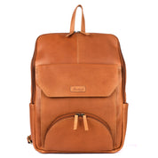 Benthill Rucksack Damen Herren Echt Leder | Lederrucksack aus hochwertigem Rindsleder | Schulterrucksack Leder | Daypack Backpack | Cityrucksack