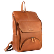 Benthill Rucksack Damen Herren Echt Leder | Lederrucksack aus hochwertigem Rindsleder | Schulterrucksack Leder | Daypack Backpack | Cityrucksack