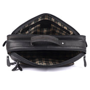 Benthill Laptoptasche Echt-Leder I Leder Umhängetasche für Laptop I Aktentasche für Notebook I Damen und Herren Tasche I Notebooktasche