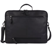 Benthill Laptoptasche Echt-Leder I Leder Umhängetasche für Laptop I Aktentasche für Notebook I Damen und Herren Tasche I Notebooktasche