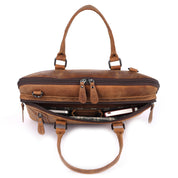 Benthill Laptoptasche Echt-Leder I Leder Umhängetasche für Laptop I Aktentasche für Notebook I Damen und Herren Tasche I Notebooktasche