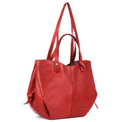 Benthill Umhängetasche Damen Leder | Shopper aus weichem hochwertigem Echtleder | Handtasche Vintage Fashion Bag Beutel | Schultertasche
