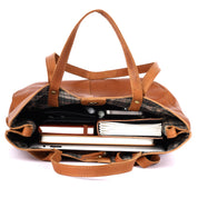 Benthill Handtasche Damen Leder | Shopper aus weichem hochwertigem Echtleder | Umhängetasche Vintage Fashion Bag Beutel | Schultertasche