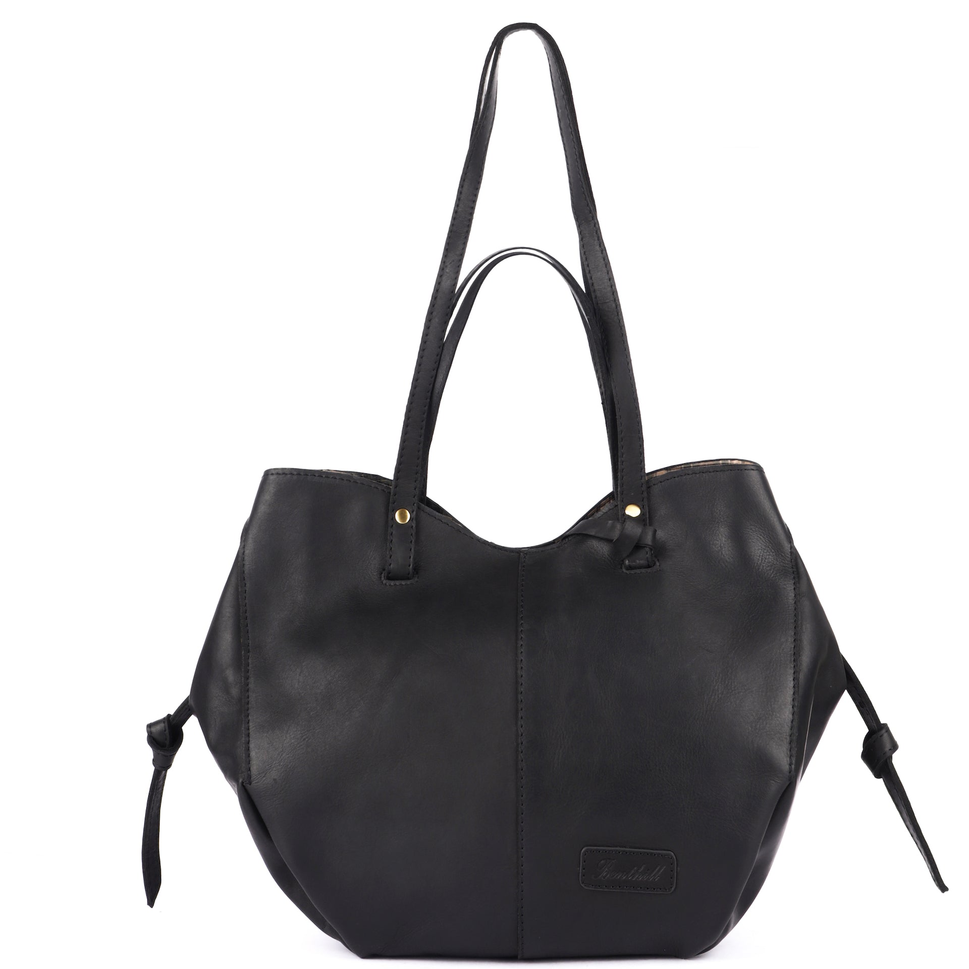 Benthill Umhängetasche Damen Leder | Shopper aus weichem hochwertigem Echtleder | Handtasche Vintage Fashion Bag Beutel | Schultertasche