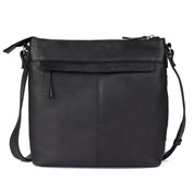 Benthill Umhängetasche Damen Leder | Damen Schultertasche aus Rindsleder | Echtleder Damen Handtasche Vintage mit geflochtenem Muster