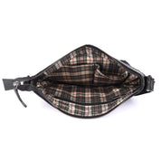 Benthill Umhängetasche Damen Leder | Damen Schultertasche aus Rindsleder | Echtleder Damen Handtasche Vintage mit geflochtenem Muster