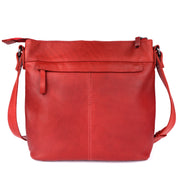 Benthill Umhängetasche Damen Leder | Damen Schultertasche aus Rindsleder | Echtleder Damen Handtasche Vintage mit geflochtenem Muster