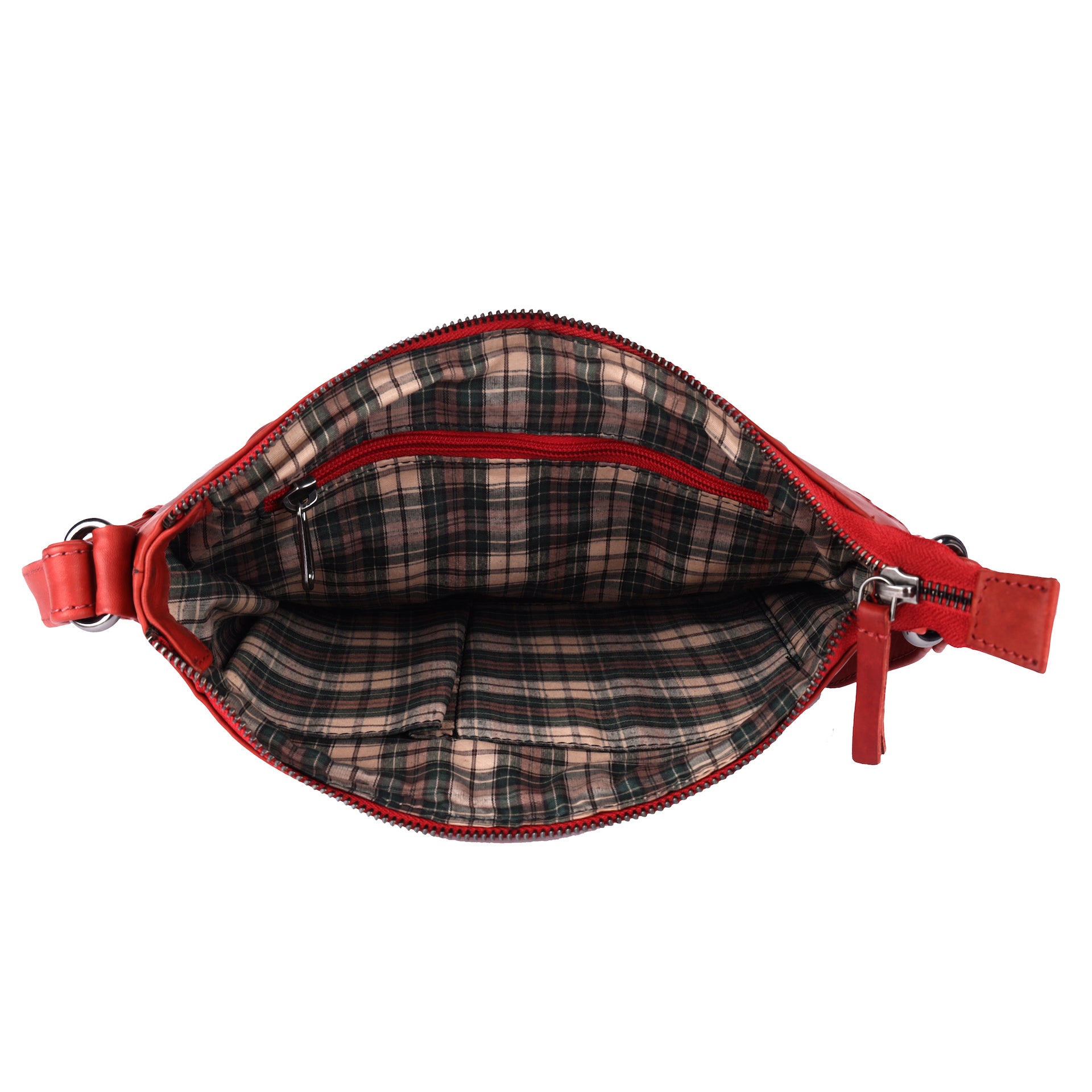 Benthill Umhängetasche Damen Leder | Damen Schultertasche aus Rindsleder | Echtleder Damen Handtasche Vintage mit geflochtenem Muster