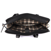 Benthill Handtasche Damen Leder | Businesstasche aus weichem hochwertigem Rindsleder | Vintage Laptop-Tasche | Henkeltasche Groß | Schultertasche - Umhängetasche Echt Leder