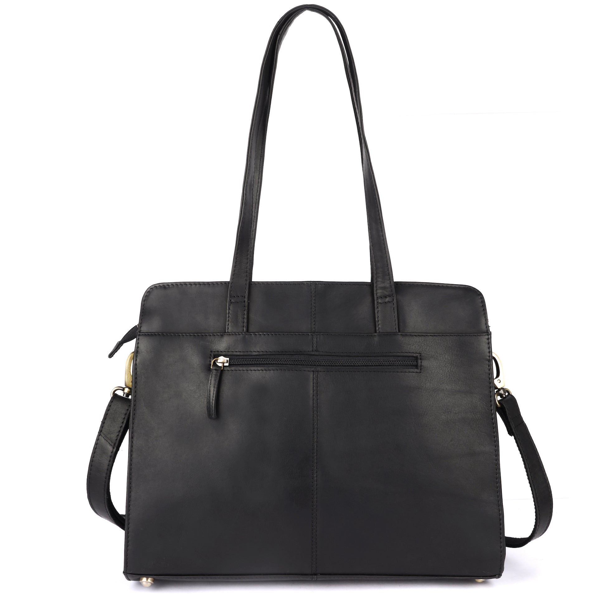 Benthill Handtasche Damen Leder | Businesstasche aus weichem hochwertigem Rindsleder | Vintage Laptop-Tasche | Henkeltasche Groß | Schultertasche - Umhängetasche Echt Leder