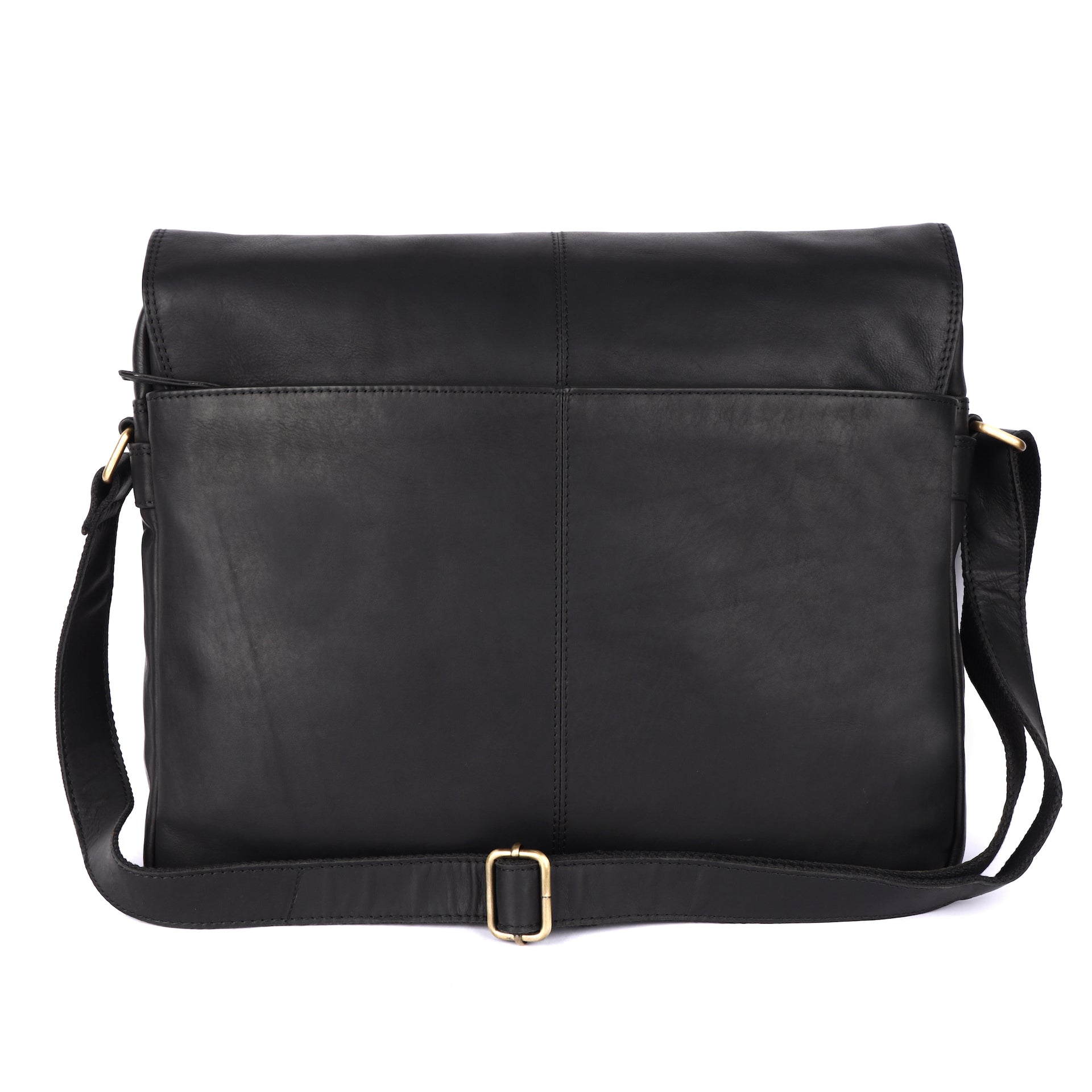 Benthill Messenger Bag Echt-Leder | Herren & Damen Umhängetasche aus hochwertigem Rindsleder | Vintage Echtleder Schultertasche Laptoptasche