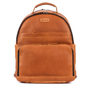 Benthill Rucksack Echt Leder | Damen Herren Schulterrucksack aus hochwertigem Rindsleder | Daypack Backpack Lederrucksack | Cityrucksack