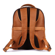 Benthill Rucksack Echt Leder | Damen Herren Schulterrucksack aus hochwertigem Rindsleder | Daypack Backpack Lederrucksack | Cityrucksack