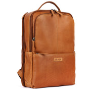 Benthill Rucksack Damen Herren Leder | Lederrucksack aus hochwertigem Rindsleder | Schulterrucksack Echt Leder | Daypack Backpack | Cityrucksack