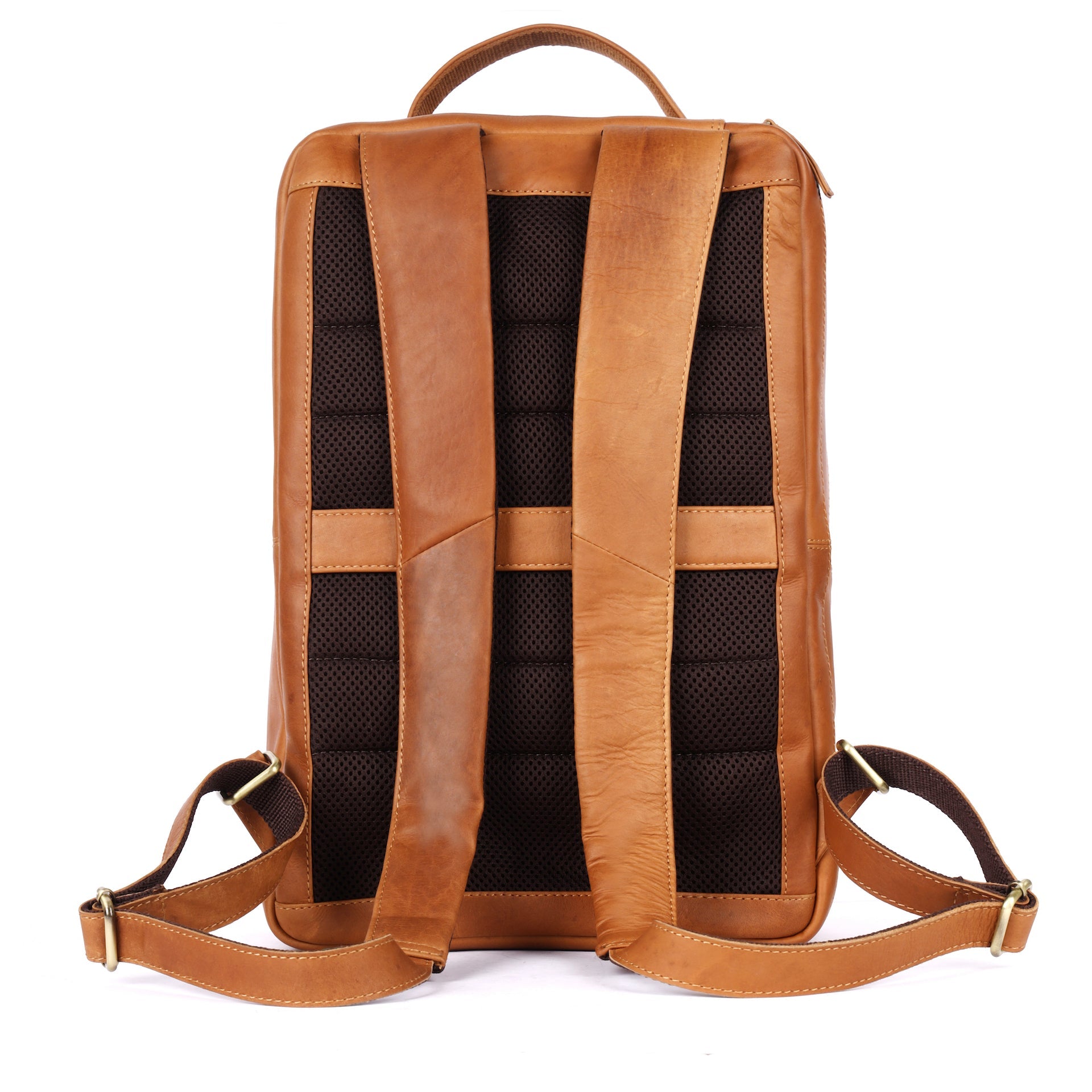 Benthill Rucksack Damen Herren Leder | Lederrucksack aus hochwertigem Rindsleder | Schulterrucksack Echt Leder | Daypack Backpack | Cityrucksack