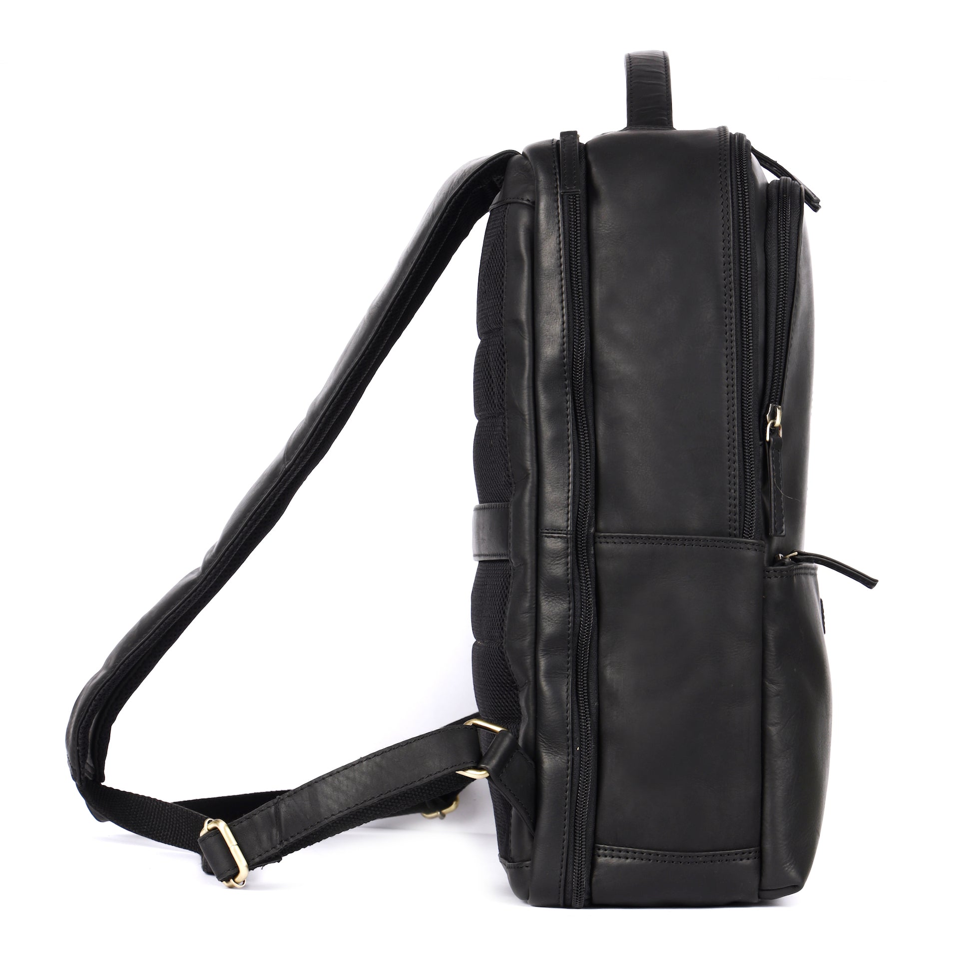 Benthill Rucksack Damen Herren Leder | Lederrucksack aus hochwertigem Rindsleder | Schulterrucksack Echt Leder | Daypack Backpack | Cityrucksack