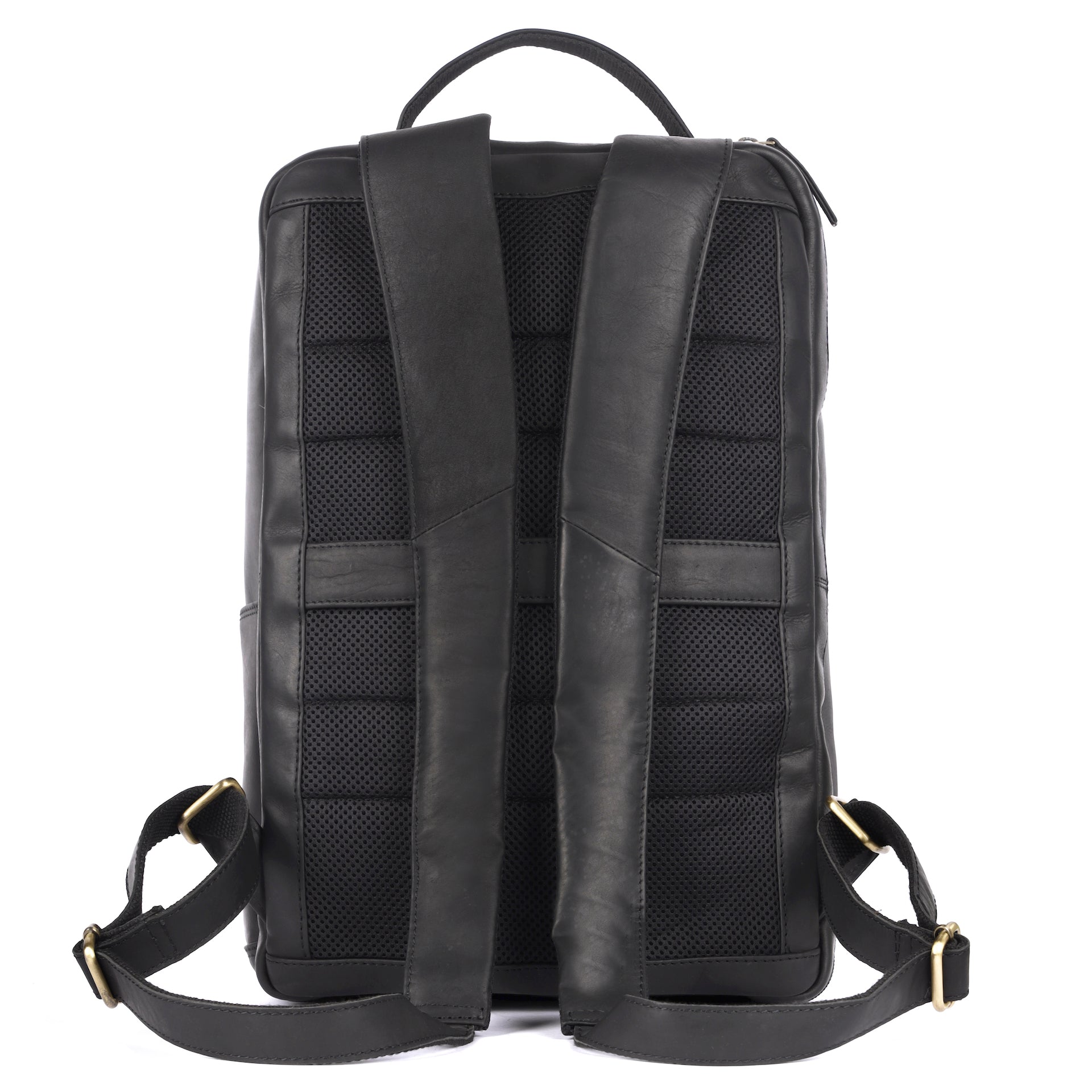 Benthill Rucksack Damen Herren Leder | Lederrucksack aus hochwertigem Rindsleder | Schulterrucksack Echt Leder | Daypack Backpack | Cityrucksack