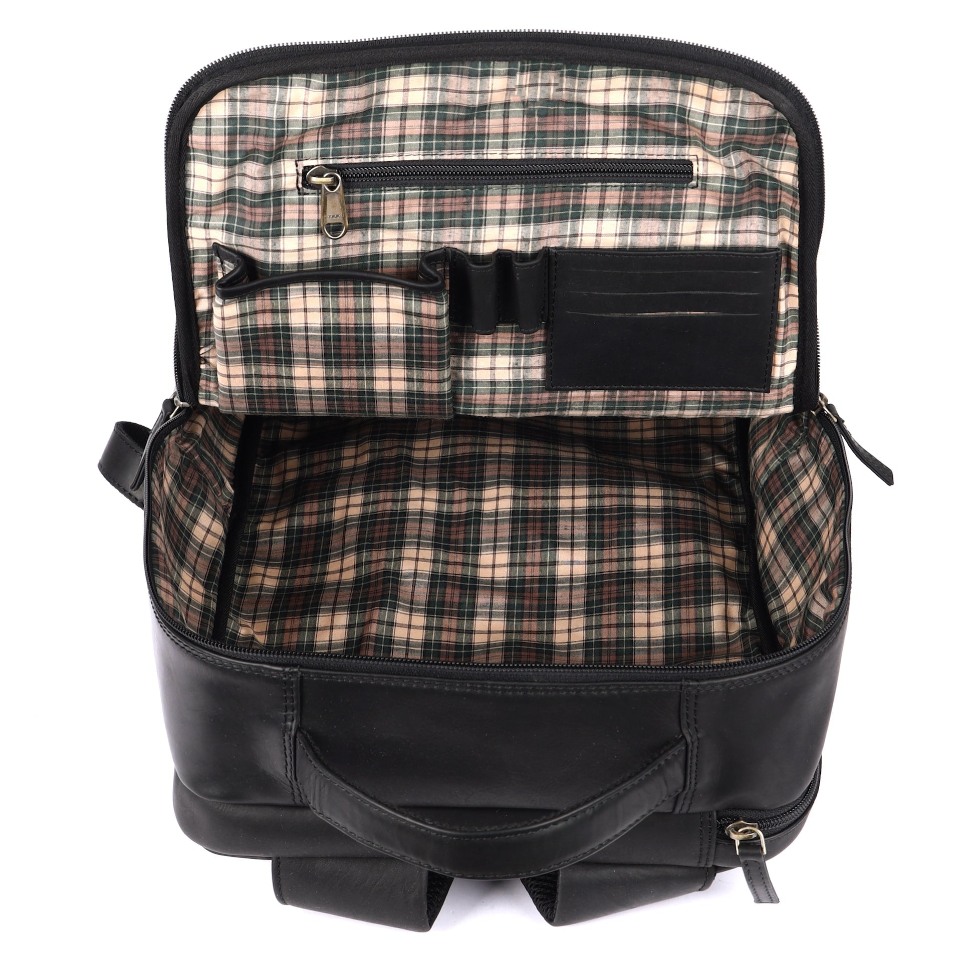 Benthill Rucksack Damen Herren Leder | Lederrucksack aus hochwertigem Rindsleder | Schulterrucksack Echt Leder | Daypack Backpack | Cityrucksack