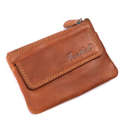 Benthill Schlüsseletui Leder | Schlüsseltasche Echt Leder | Kleines Schlüsselmäppchen für Damen & Herren inkl. Geschenkbox