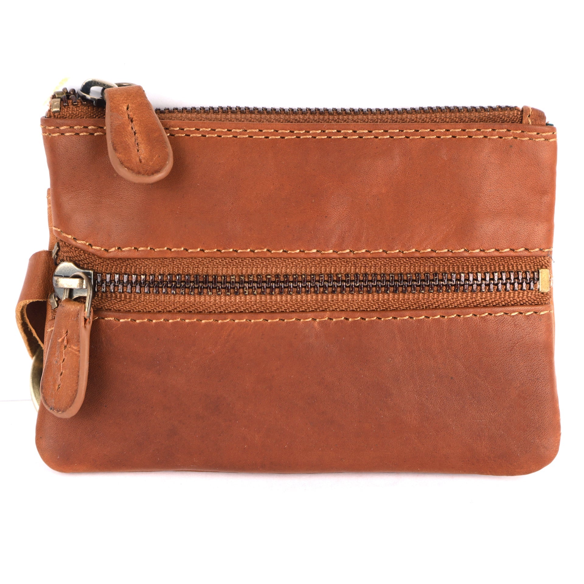 Benthill Schlüsseletui Leder | Schlüsseltasche Echt Leder | Kleines Schlüsselmäppchen für Damen & Herren inkl. Geschenkbox