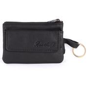 Benthill Schlüsseletui Leder | Schlüsseltasche Echt Leder | Kleines Schlüsselmäppchen für Damen & Herren inkl. Geschenkbox