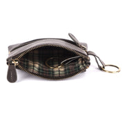 Benthill Schlüsseletui Leder | Schlüsseltasche Echt Leder | Kleines Schlüsselmäppchen für Damen & Herren inkl. Geschenkbox