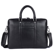 Benthill Notebooktasche Echt Leder I Aktentasche für Laptop I Umhängetasche für Notebook I Schultertasche Damen & Herren  I Bürotasche