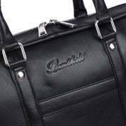 Benthill Notebooktasche Echt Leder I Aktentasche für Laptop I Umhängetasche für Notebook I Schultertasche Damen & Herren  I Bürotasche