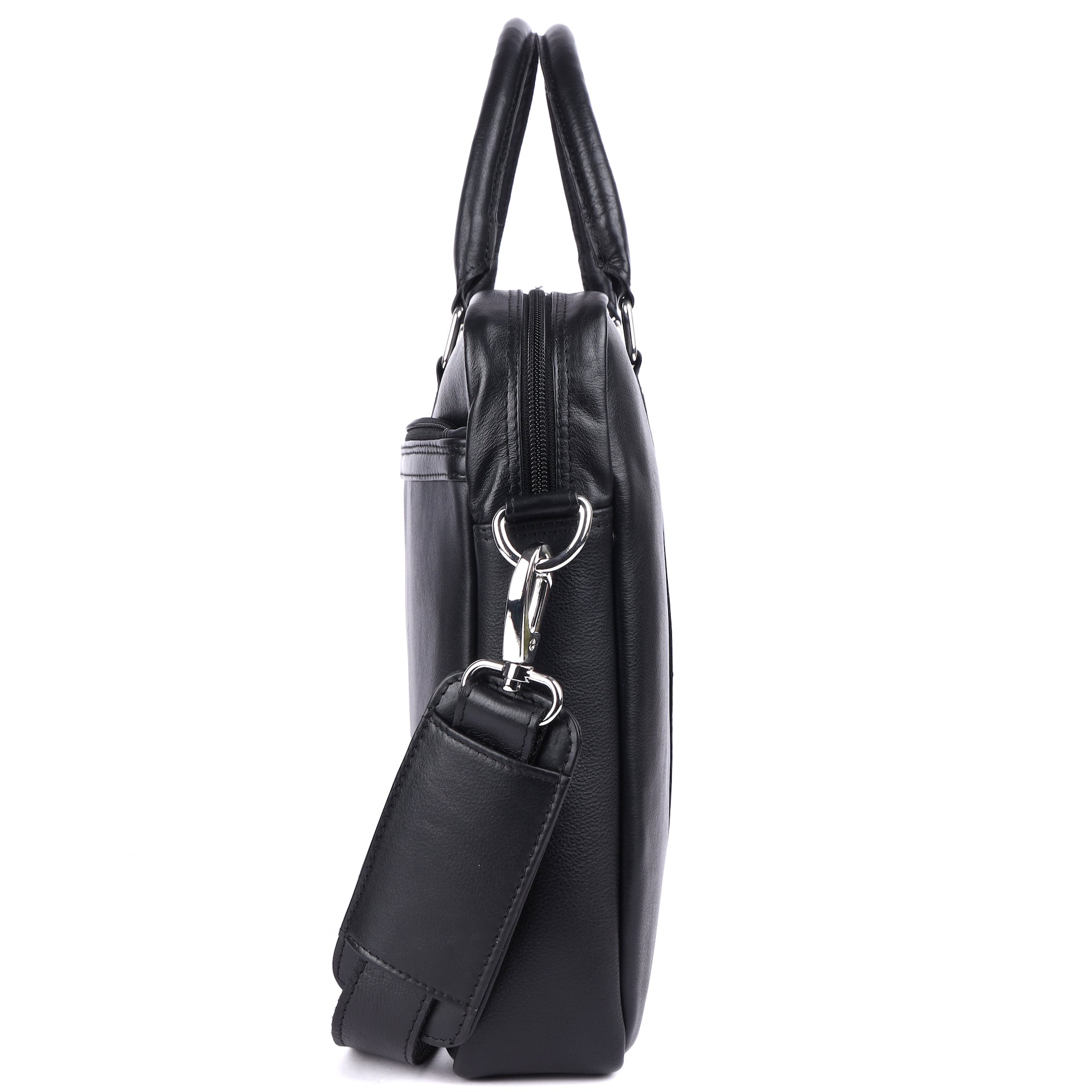 Benthill Notebooktasche Echt Leder I Aktentasche für Laptop I Umhängetasche für Notebook I Schultertasche Damen & Herren  I Bürotasche