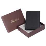 Benthill Herren Echt Leder Geldbörse - Geldbeutel mit RFID-Schutz - Slim Portemonnaie für Männer - Echtem Vintage Leder