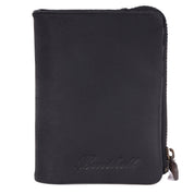 Benthill Kleiner Geldbeutel Leder | Mini Geldbörse Damen mit RFID Schutz | Portmonee mit 6 Kartenfächer | Mini-Börse aus Echtleder | Portemonnaie inkl. Geschenkbox