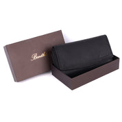 Benthill Geldbörse Groß Echt-Leder | Damen Portemonnaie XXL mit RFID Schutz | Vintage Frauen Geldbeutel mit vielen Kartenfächer inkl. Geschenkbox