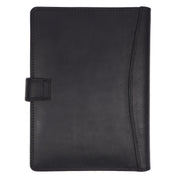 Benthill Arbeitsmappe A5 Echt Leder | Konferenzmappe aus echtem Leder | Reißverschluss Schreibmappe | Dokumentenmappe - Organizer