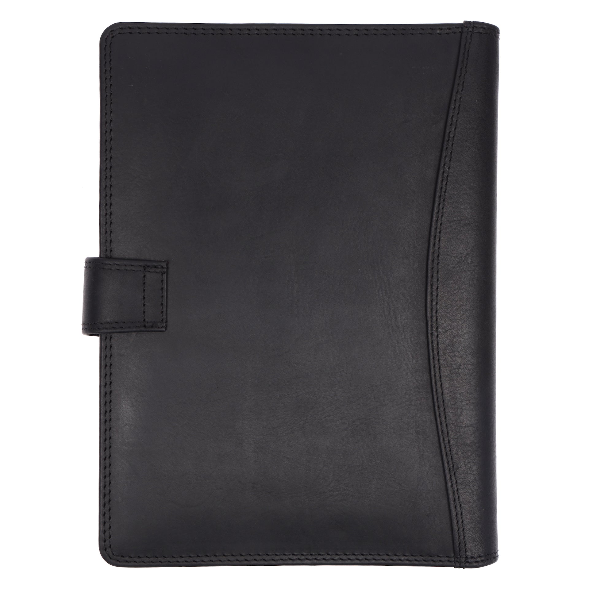 Benthill Arbeitsmappe A5 Echt Leder | Konferenzmappe aus echtem Leder | Reißverschluss Schreibmappe | Dokumentenmappe - Organizer