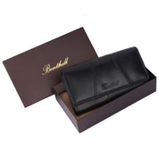 Benthill Portemonnaie Damen Leder - Hochwertige weiche Vintage EchtLeder Damen Geldbörse mit RFID Schutz - Grosse Damenbörse lang - Frauen Portmonee inkl. Geschenkbox