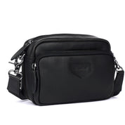Benthill Schultertasche Herren Damen Echt-Leder | Herren Umhängetasche aus hochwertigem Rindsleder | Vintage Echtleder Bag