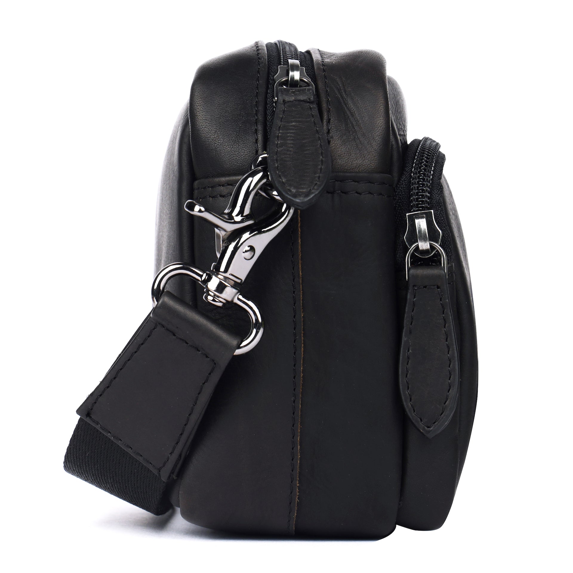 Benthill Schultertasche Herren Damen Echt-Leder | Herren Umhängetasche aus hochwertigem Rindsleder | Vintage Echtleder Bag